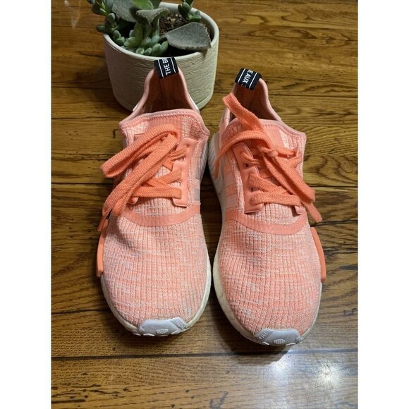 adidas NMD Runner R1 W Sun Glow Pink Peach Coral BY3034 Boost Womens Size 9 - Picture 2 of 9